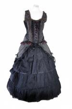 Ladies Victorian Corset Dickens Nancy Edwardian Day Costume Size 14 - 16 Image